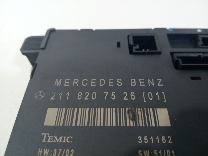 Recambio de modulo electronico para mercedes-benz clase e (w211) e 220 cdi (211.006) referencia OEM IAM 2118207526  
