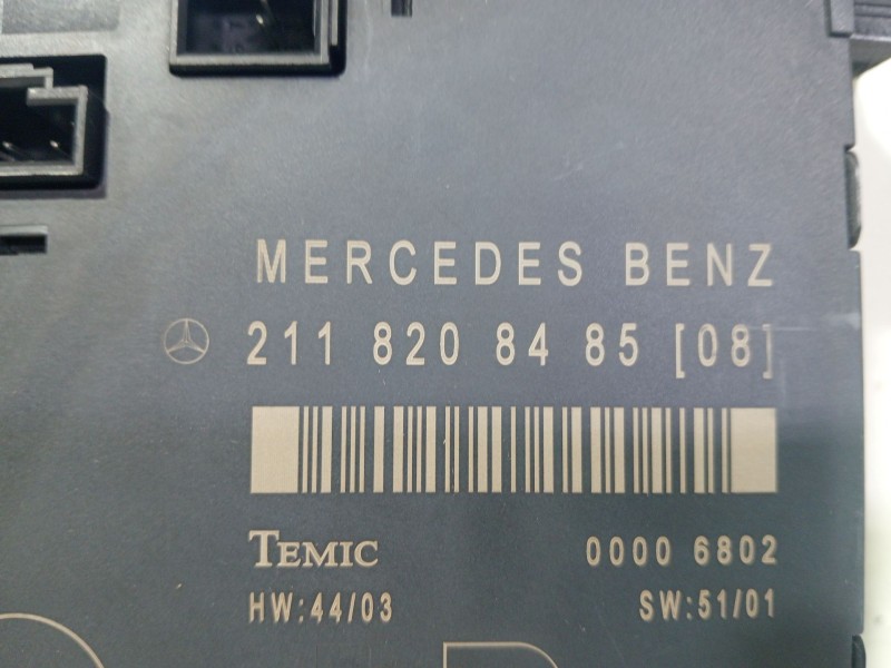 Recambio de modulo electronico para mercedes-benz clase e (w211) e 220 cdi (211.006) referencia OEM IAM 2118208485  