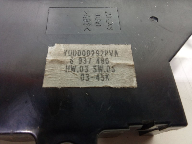 Recambio de mando elevalunas delantero izquierdo para land rover range rover iii (l322) 4.4 4x4 referencia OEM IAM YUD000292PVA 