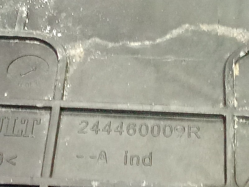 Recambio de soporte bateria para renault laguna grandtour iii 2009 referencia OEM IAM 244460009R  