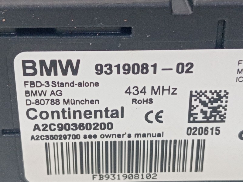 Recambio de modulo electronico para bmw 2 active tourer (f45) 218 d referencia OEM IAM 931908102  