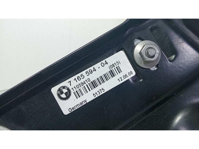 Recambio de elevalunas trasero derecho para bmw serie 1 cabrio (e88) 120i referencia OEM IAM 716559404  