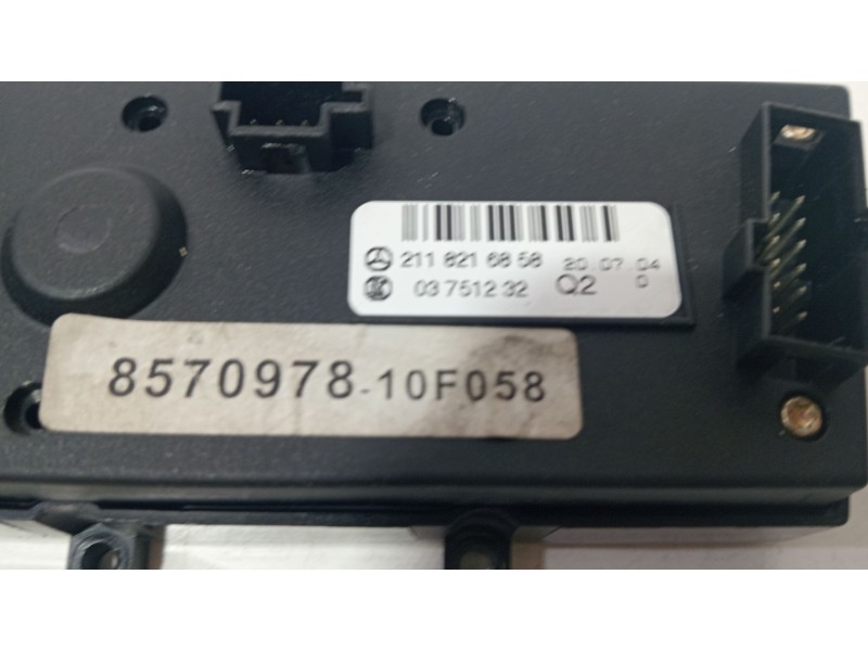 Recambio de modulo electronico para mercedes-benz clase e (w211) e 220 cdi (211.006) referencia OEM IAM 2118216858  