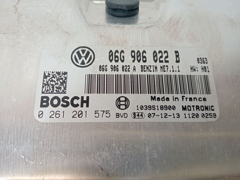 Recambio de centralita motor uce para volkswagen caddy ka/kb (2k) ecofuel kombi referencia OEM IAM 06G906022B  