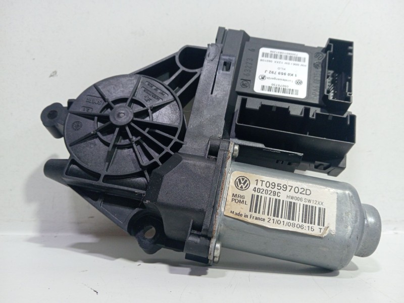 Recambio de motor elevalunas delantero derecho para volkswagen caddy ka/kb (2k) ecofuel kombi referencia OEM IAM 1K0959792  