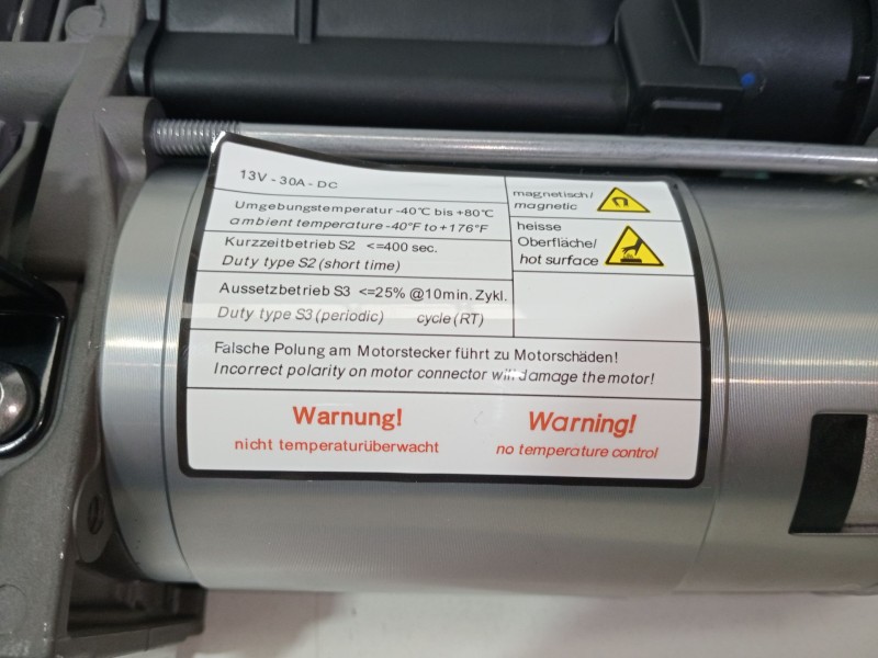 Recambio de compresor de suspension para mercedes-benz clase m (w164) referencia OEM IAM A1643201204  