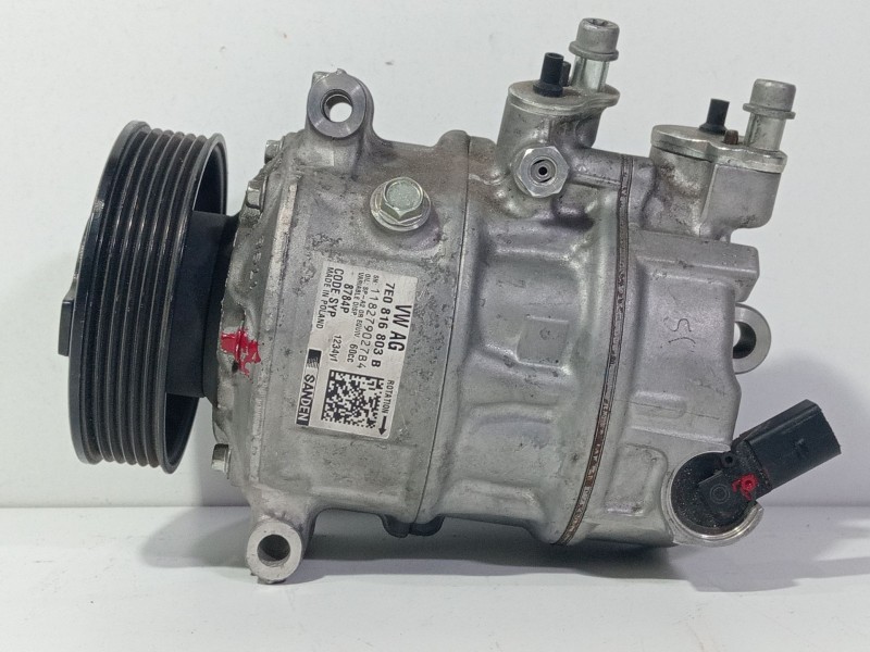Recambio de compresor aire acondicionado para volkswagen california t6 camper (sgc, sgg, shc) 2.0 tdi referencia OEM IAM 7EO8168