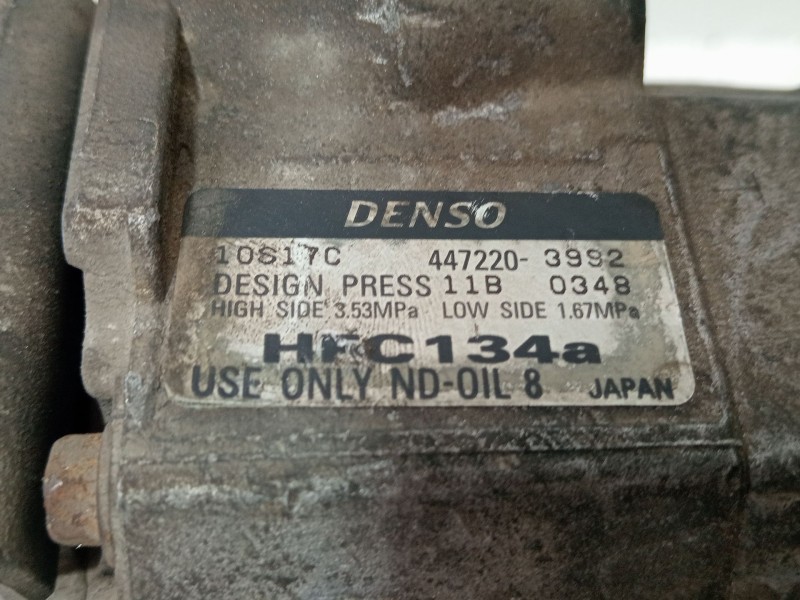 Recambio de compresor aire acondicionado para mitsubishi montero (v60/v70) 3.2 di-d boss (3-ptas.) referencia OEM IAM 4472203992