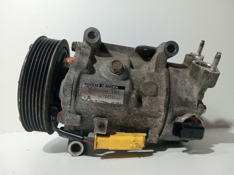 Recambio de compresor aire acondicionado para peugeot partner (s2) 1.6 16v hdi referencia OEM IAM 9678656080  
