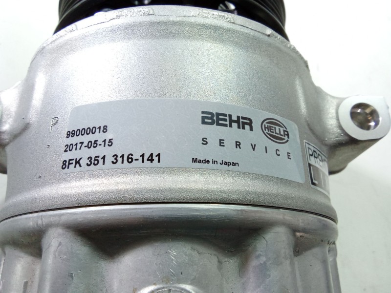 Recambio de compresor aire acondicionado para seat altea (5p1) 1.6 tdi referencia OEM IAM 8fk351316141   Recambio de compresor aire acondicionado para seat altea (5p1) 1.6 tdi referencia OEM IAM 8fk351316141