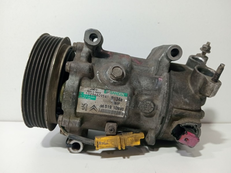 Recambio de compresor aire acondicionado para citroën c4 aircross 1.6 hdi 115 referencia OEM IAM 9651910980  