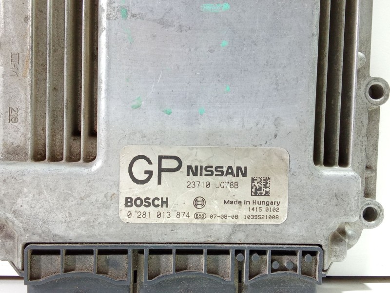 Recambio de centralita motor uce para nissan x-trail (t31) xe referencia OEM IAM 23710jg78b  