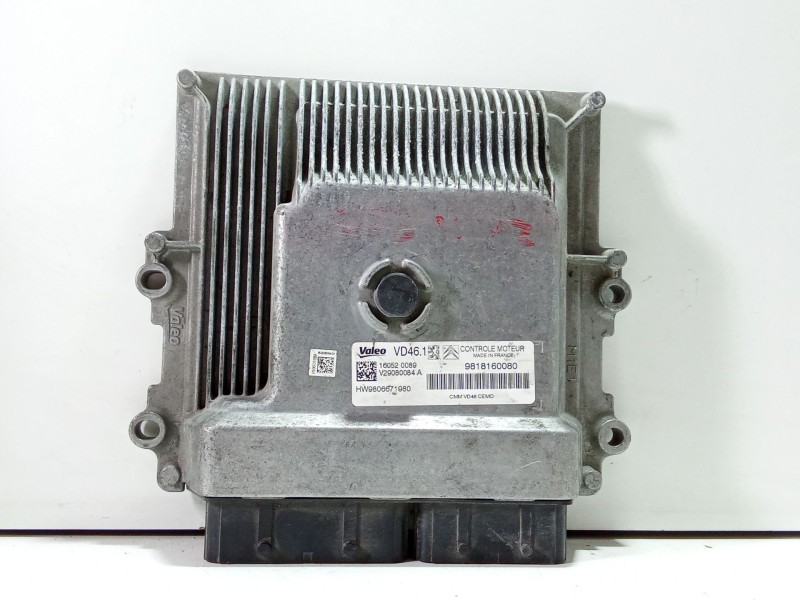 Recambio de centralita motor uce para peugeot 308 ii (lb_, lp_, lw_, lh_, l3_) 1.2 thp 130 referencia OEM IAM 9818160080  