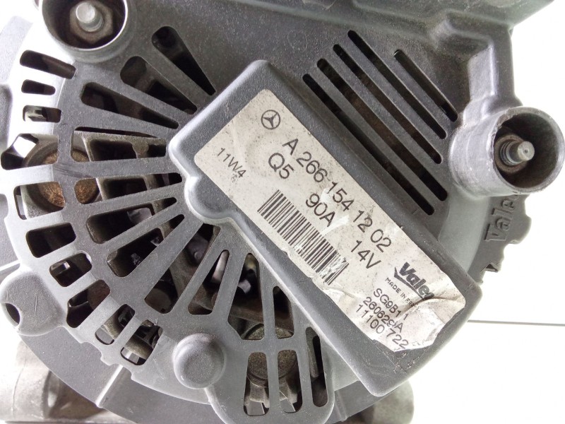 Recambio de alternador para mercedes-benz clase a (w169) a 150 (169.031) referencia OEM IAM a2661541202  