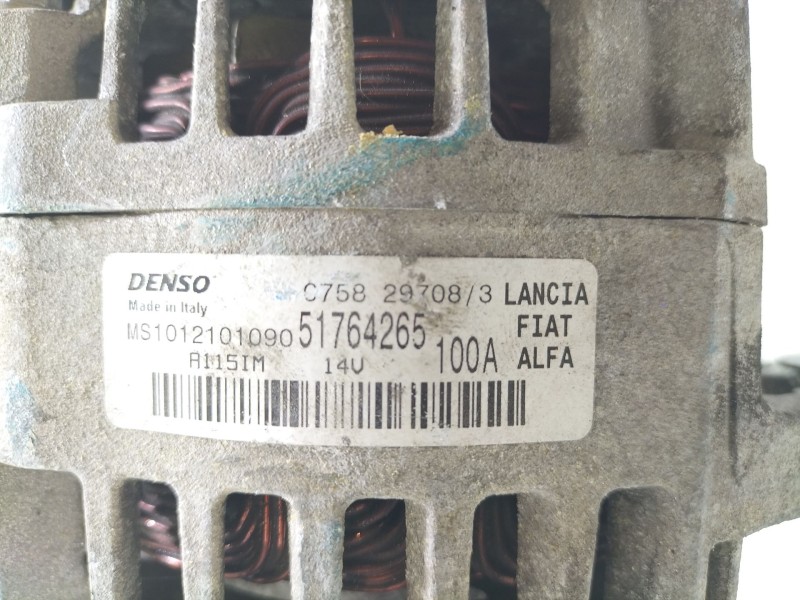 Recambio de alternador para fiat brava (182) 1.9 jtd cat referencia OEM IAM 51764265   Recambio de alternador para fiat brava (182) 1.9 jtd cat referencia OEM IAM 51764265