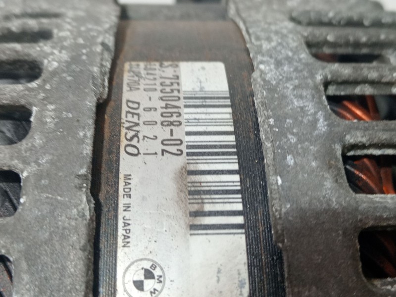 Recambio de alternador para bmw 1 (e81) 120 d referencia OEM IAM 755046802   Recambio de alternador para bmw 1 (e81) 120 d referencia OEM IAM 755046802