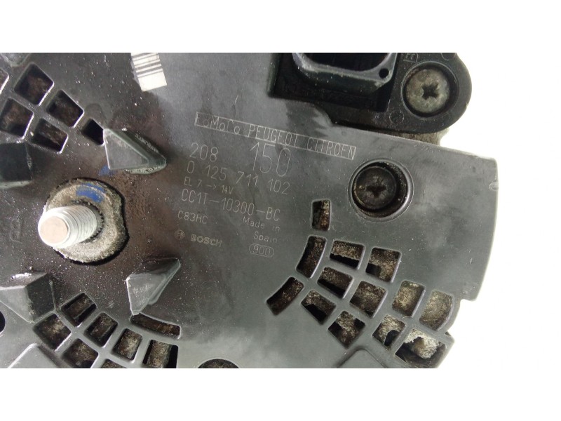 Recambio de alternador para ford transit furgoneta (fa_ _) 2.2 tdci referencia OEM IAM cc1t10300bc   Recambio de alternador para ford transit furgoneta (fa_ _) 2.2 tdci referencia OEM IAM cc1t10300bc