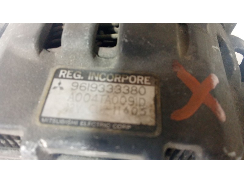 Recambio de alternador para citroën jumper i autobús (230p) 2.5 d 4x4 referencia OEM IAM 9619333380   Recambio de alternador para citroën jumper i autobús (230p) 2.5 d 4x4 referencia OEM IAM 9619333380