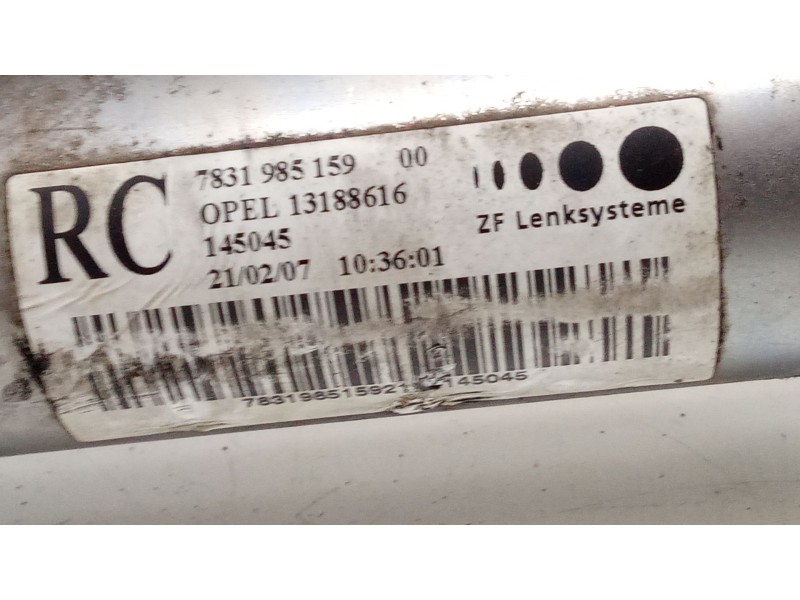 Recambio de cremallera direccion para opel zafira / zafira family b (a05) 1.7 cdti (m75) referencia OEM IAM 7831985159  