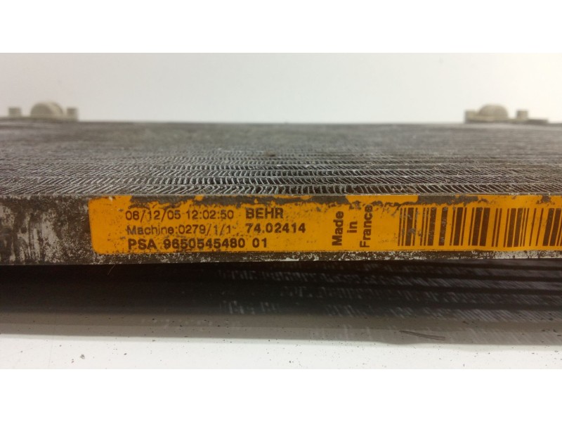 Recambio de condensador / radiador aire acondicionado para citroën c4 grand picasso i (ua_) 1.6 hdi referencia OEM IAM 965054548