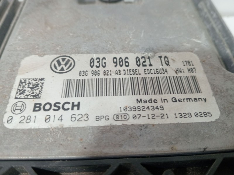 Recambio de centralita motor uce para volkswagen golf iv (1j1) 1.9 tdi referencia OEM IAM 03G906021TQ  