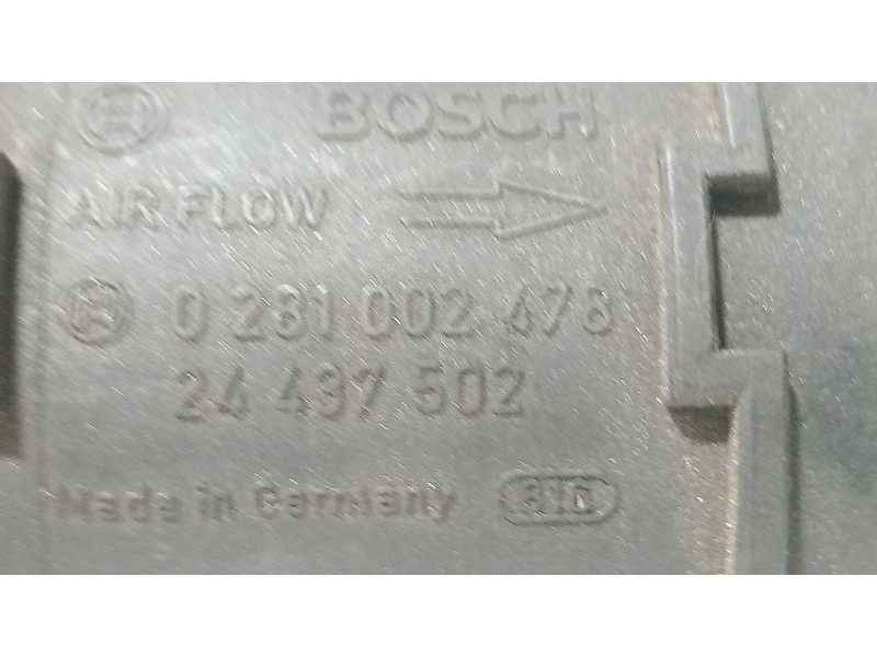 Recambio de caudalimetro para opel zafira a 2.0 dti referencia OEM IAM 24437502  