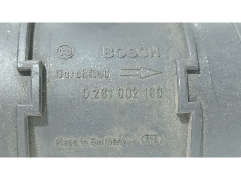 Recambio de caudalimetro para opel corsa c 1.7 16v dti cat (y 17 dt / lr6) referencia OEM IAM 0281002180  
