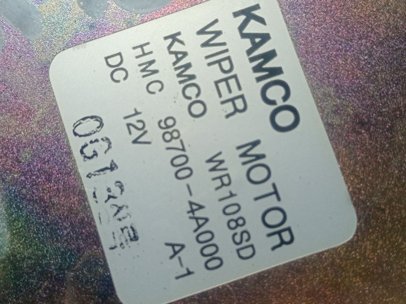 Recambio de motor limpia trasero para hyundai h 1 starex 2.5 crdi referencia OEM IAM 987004A000  