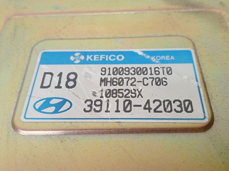 Recambio de centralita motor uce para hyundai h 1 starex referencia OEM IAM 3911042030  