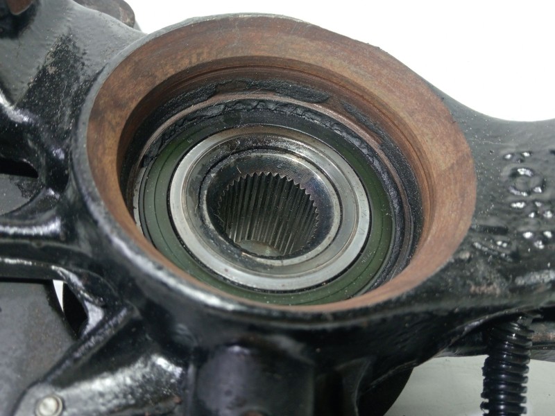 Recambio de mangueta delantera izquierda para volkswagen passat b2 (32b) 2.2 referencia OEM IAM 8D0407257AM  