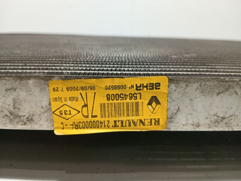 Recambio de radiador agua para renault laguna iii (bt0/1) 1.5 dci (bt00, bt0a, bt0t, bt1j) referencia OEM IAM 21400003  