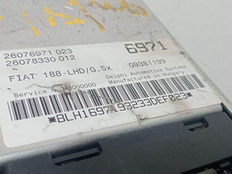 Recambio de columna direccion para fiat punto (176_) 1.6 referencia OEM IAM 26076971027  