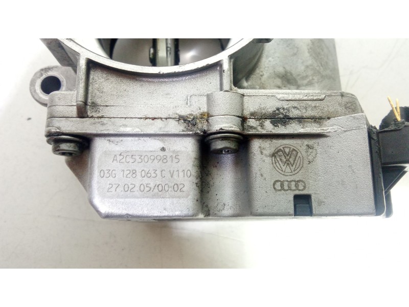 Recambio de caja mariposa para seat leon (1p1) 1.9 tdi referencia OEM IAM 03G128063C   Recambio de caja mariposa para seat leon (1p1) 1.9 tdi referencia OEM IAM 03G128063C