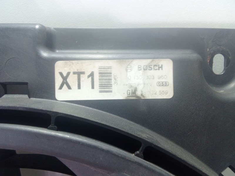 Recambio de electroventilador para opel zafira b enjoy referencia OEM IAM 0130303302  