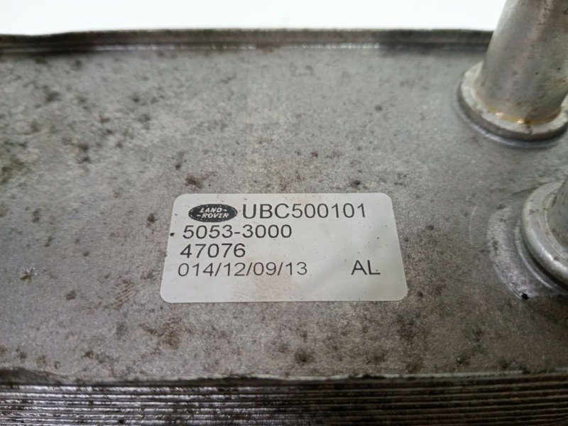 Recambio de radiador caja cambios para land rover discovery iv (l319) 3.0 sdv6 4x4 referencia OEM IAM UBC500101  