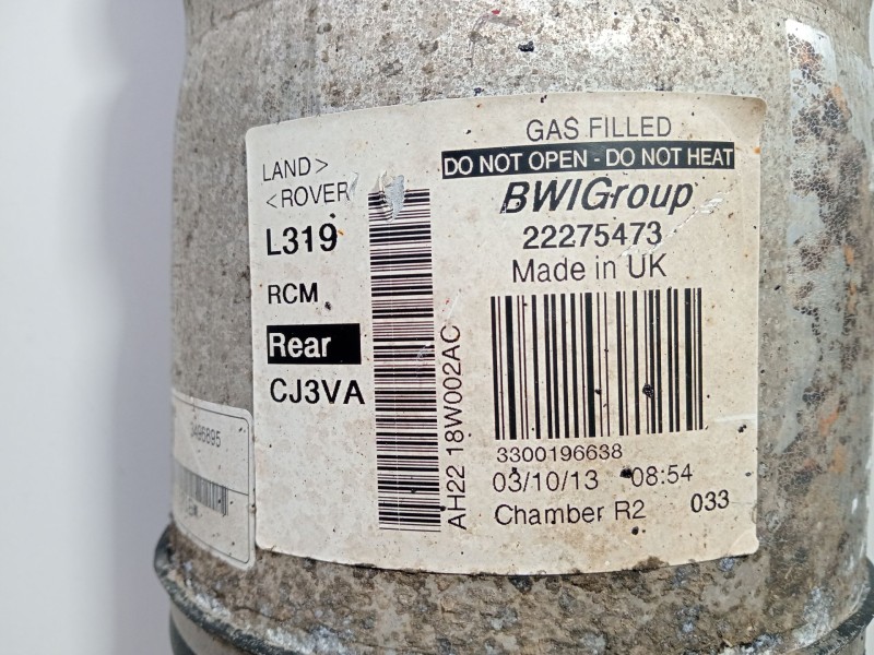 Recambio de amortiguador trasero izquierdo para land rover discovery iv (l319) 3.0 sdv6 4x4 referencia OEM IAM AH2218W002AC  