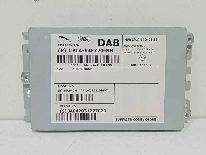 Recambio de modulo electronico para land rover discovery iv (l319) 3.0 sdv6 4x4 referencia OEM IAM CPLA14F720BH  