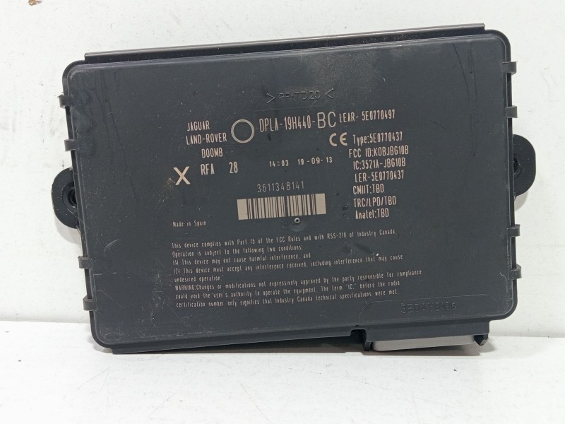 Recambio de modulo electronico para land rover discovery iv (l319) 3.0 sdv6 4x4 referencia OEM IAM DPLA19H440BC  