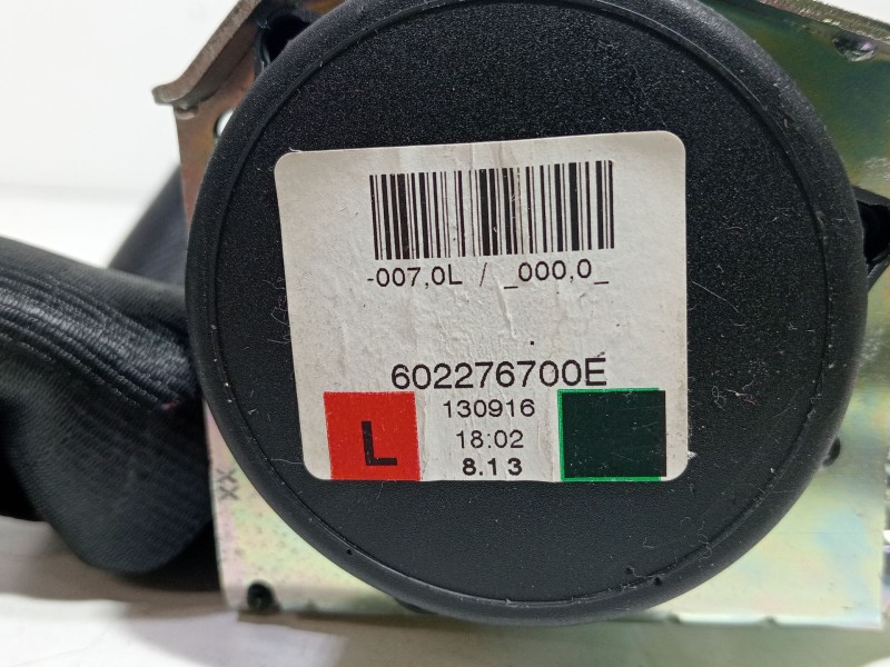 Recambio de cinturon seguridad delantero izquierdo para land rover discovery iv (l319) 3.0 sdv6 4x4 referencia OEM IAM 602276700