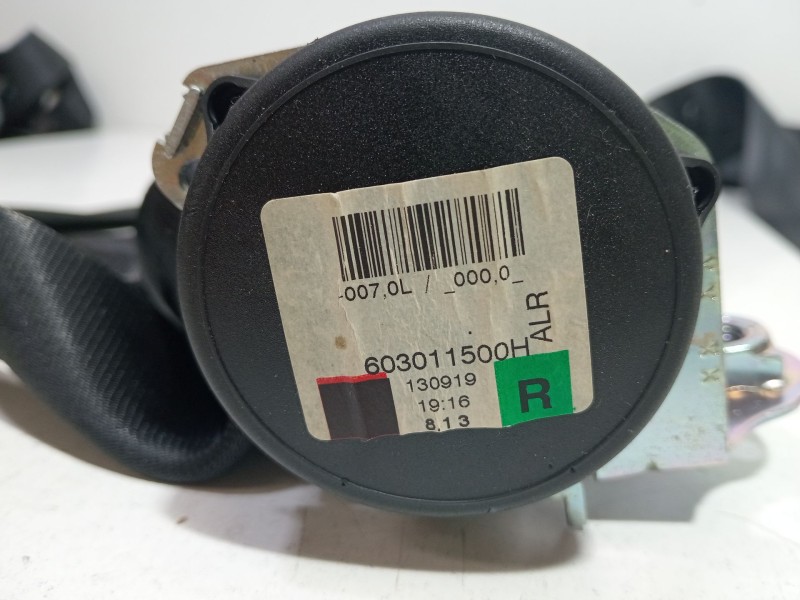 Recambio de cinturon seguridad trasero derecho para land rover discovery iv (l319) 3.0 sdv6 4x4 referencia OEM IAM 603011500H  