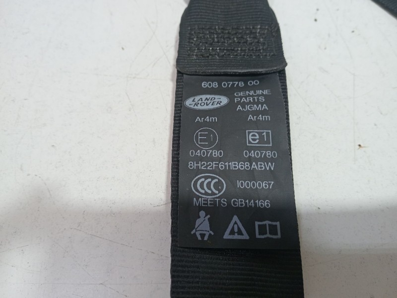 Recambio de cinturon seguridad trasero derecho para land rover discovery iv (l319) 3.0 sdv6 4x4 referencia OEM IAM 603011500H  