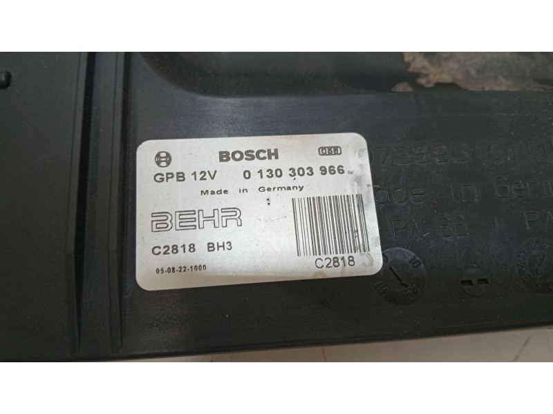 Recambio de electroventilador para volkswagen transporter t5 autobús (7hb, 7hj, 7eb, 7ej) 2.5 tdi referencia OEM IAM 0130303966 