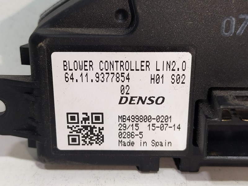 Recambio de resistencia calefaccion para bmw 2 active tourer (f45) 218 d referencia OEM IAM 64119377854  