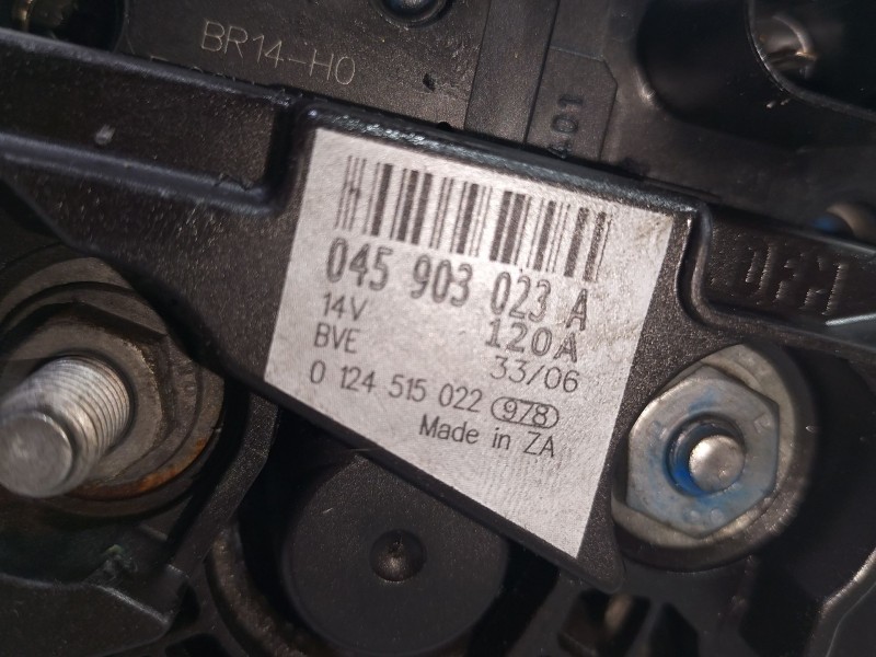 Recambio de alternador para seat arosa (6h1) 1.4 tdi referencia OEM IAM 045903023A   Recambio de alternador para seat arosa (6h1) 1.4 tdi referencia OEM IAM 045903023A