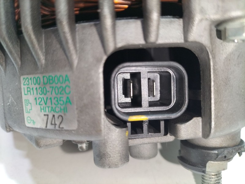 Recambio de alternador para nissan cabstar (f24m, f24w) 35.14 dci, 45.14 dci 2.5 (f24m) referencia OEM IAM 23100DB00A   Recambio de alternador para nissan cabstar (f24m, f24w) 35.14 dci, 45.14 dci 2.5 (f24m) referencia OEM IAM 23100DB00A