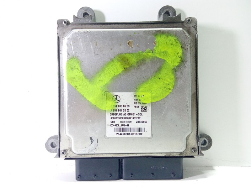 Recambio de centralita motor uce para mercedes-benz clase c (w205) c 220 bluetec / d (205.003) referencia OEM IAM A6519000603  