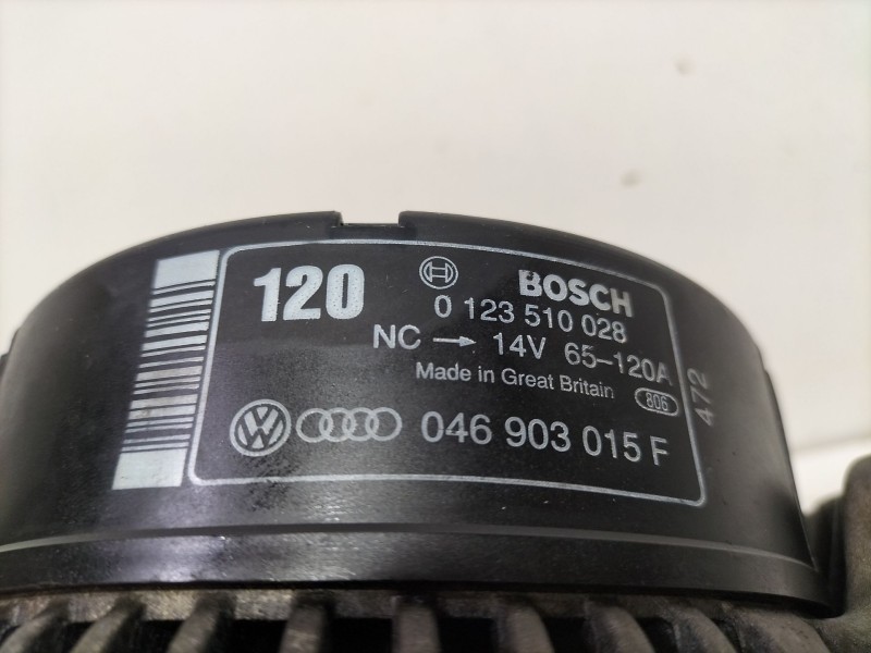Recambio de alternador para audi a6 c4 (4a2) 2.5 tdi quattro referencia OEM IAM 046903015F   Recambio de alternador para audi a6 c4 (4a2) 2.5 tdi quattro referencia OEM IAM 046903015F