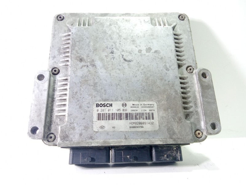 Recambio de centralita motor uce para renault master ii furgoneta (fd) 2.5 dci 120 referencia OEM IAM 0281011105  