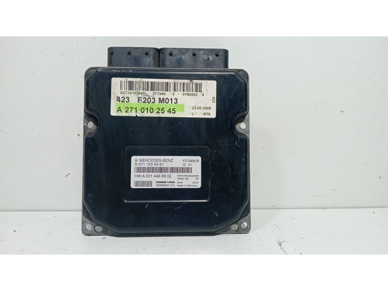 Recambio de centralita motor uce para mercedes-benz clase c (w203) berlina 1.8 cat referencia OEM IAM A2710102545  