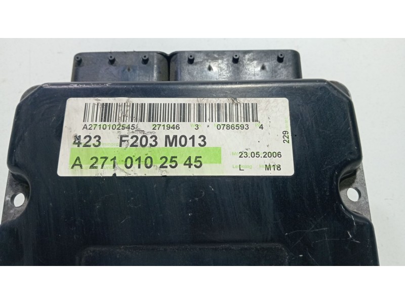 Recambio de centralita motor uce para mercedes-benz clase c (w203) berlina 1.8 cat referencia OEM IAM A2710102545  